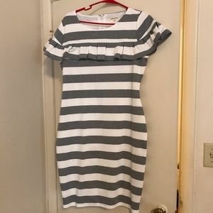 JessaKae Striped Midi Dress size XL